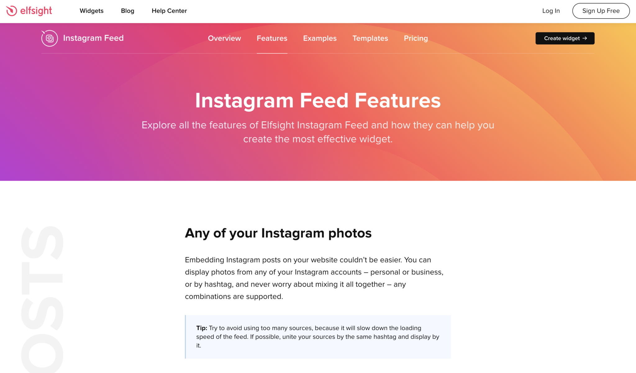 O que é elfsight? Reputação, uso e preço [Instagram Feed] | CMS NAVI