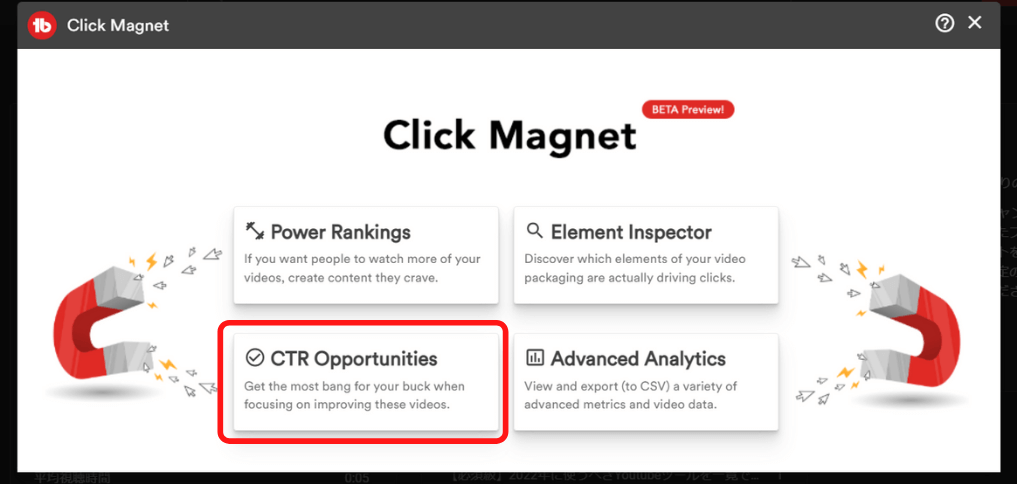 CTR Opportunities