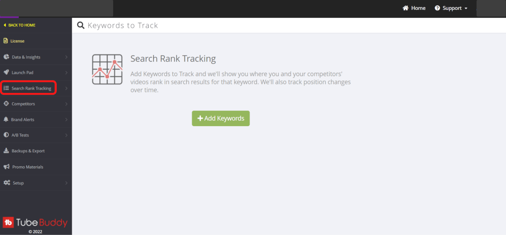 Search Rank Tracking